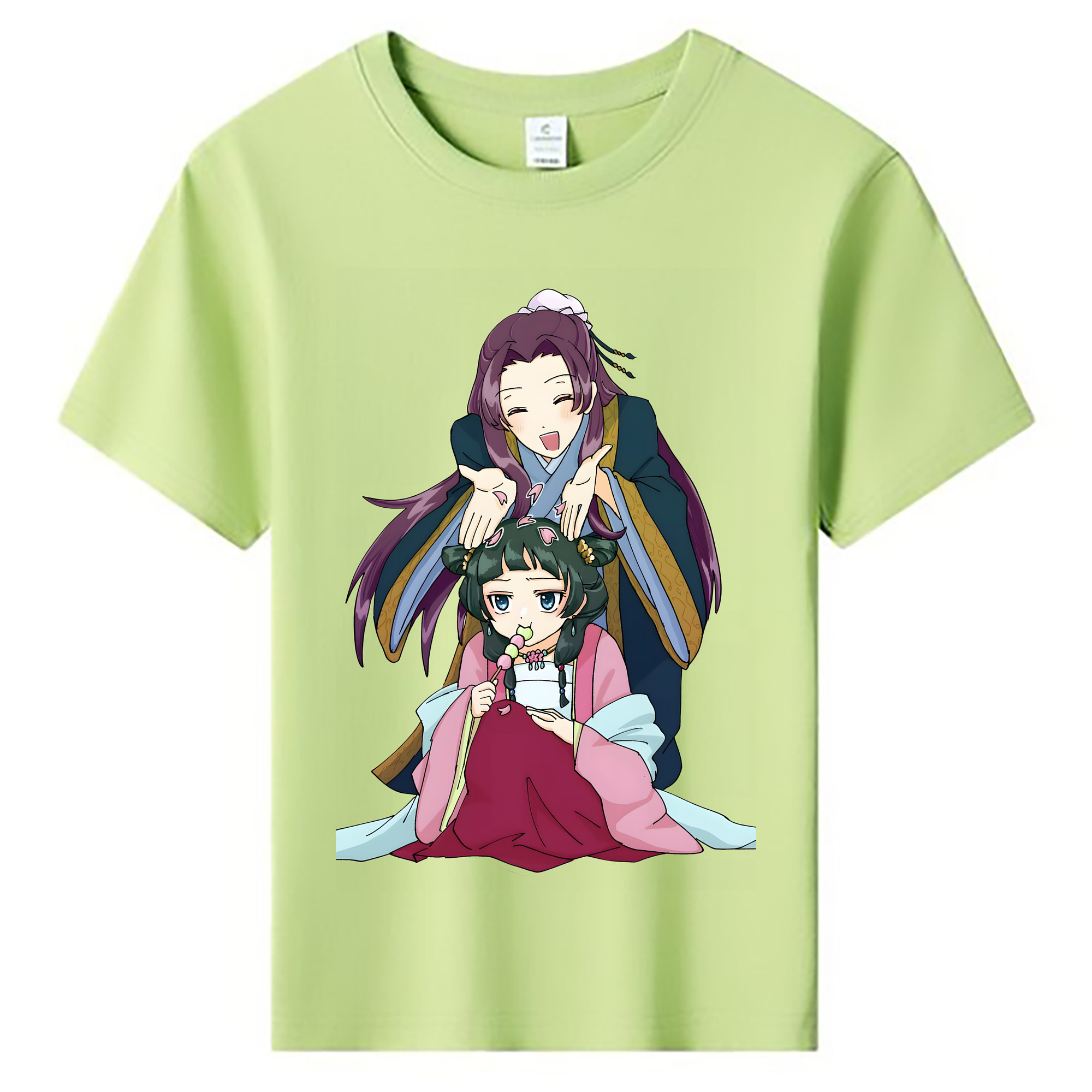 （画像用） 薬屋のひとりごと The Apothecary Diaries 綿100％キッズTシャツ（フロントプリント）